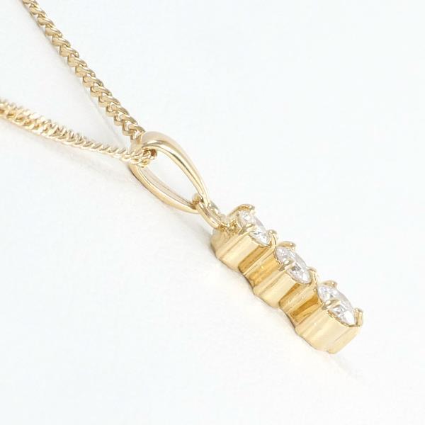 Yellow Gold Necklace Diamond Yellow Gold Necklace Diamond